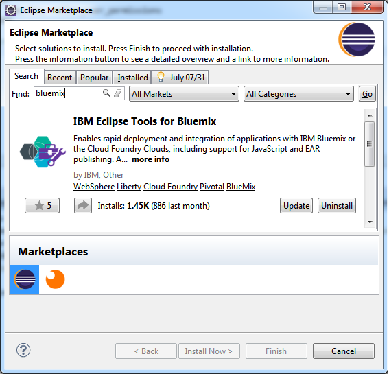 bluemix-plugin-install